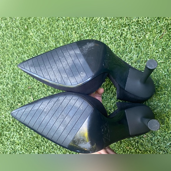 Zara black heels fabric size 37 - Picture 4 of 6